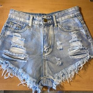 Denim Shorts size small
